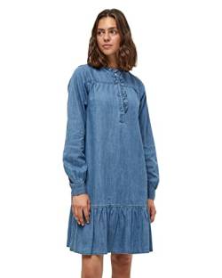 Minus Damen Vevina Jurk Kleid, 005 Denim, 42 von Minus