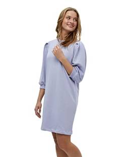 Minus Mika 3/4 Puffärmel Sweat Kleid | Kleid Damen In Violett | Frühling Kleid Damen Elegant | Größe S von Minus