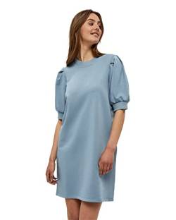 Minus Mika Halbe Puffärmel Sweat Kleid | Kleid Damen In Blau | Frühling Kleid Damen Elegant | Größe Xs von Minus