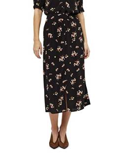 Minus Women's Maddy Skirt, Black Flower Print, 12 von Minus