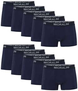 10 Herren Elastan -Baumwoll Boxershort, Modell: 10 Stück B02, Größe: 5XL von MioRalini