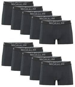 10 Herren Elastan -Baumwoll Boxershort, Modell: 10 Stück G02, Größe: XL von MioRalini