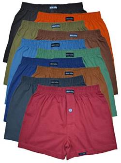 MioRalini 10 Boxershort Baumwolle Artikel: mit Eingriff Farbig, Groesse: 3XL von MioRalini