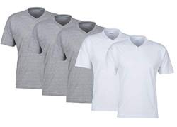 MioRalini 5 Herren T-Shirt, Artikel: 5 V-Neck T-Shirt Set07, Groesse: S-4 von MioRalini