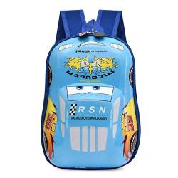 Cars Lightning Rucksack Cars Kinder-Rucksack, Unisex Kinder-Rucksack wasserdichte Car McQueen Kids Backpack Adjustable Nursery Book Bags Primary School Boy Girl Book in Backpack von Miotlsy