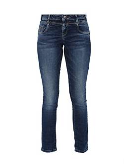 M.O.D. Damen Jeans Rea - Regular Fit - Blau - Puno Blue W25-W34 98% Baumwolle Stretchjeans, Größe:27W / 32L, Farbvariante:Puno Blue 3430 von Miracle of Denim