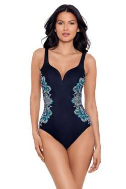 Miraclesuit Precioso Damen-Badeanzug Temptress Einteiler, Precioso Schwarz/Mehrfarbig, 16 von Miraclesuit