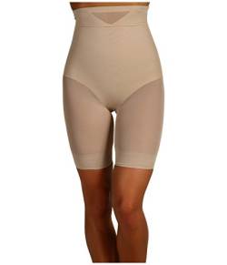 Miraclesuit Shapewear #2789 Extra Firm Control Sheer Trim Thigh Slimmer (XL, Nude) von Miraclesuit