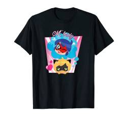 Miraculous Ladybug Chibi Collection Cat Noir M'Lady T-Shirt von Miraculous
