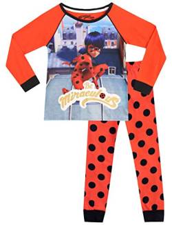 Miraculous Mädchen Ladybug Schlafanzug Mehrfarbig 140 von Miraculous
