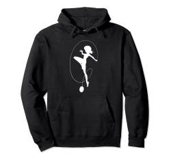 Miraculous Silhouette Ladybug Jumping Yoyo (White Edition) Pullover Hoodie von Miraculous