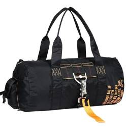 Miramrax Kleine Reisetasche, Militär, Sporttasche, 40,6 cm, Sporttasche für Wochenende, Übernachtung, taktische Workout-Tasche, Reisen, Handgepäcktasche, leicht, mit Taschen, für Männer und Frauen, von Miramrax