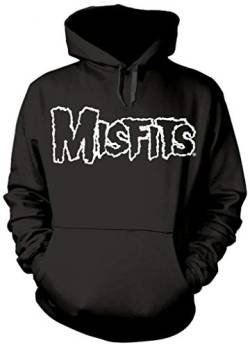 Misfits 'Skull' (Black) Pull Over Hoodie (medium) von Misfits Merch