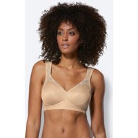 Witt Damen Minimizer-BH ohne Bügel, beige von Miss Mary