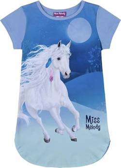 Miss Melody Mädchen Nachthemd Kurzarm Pferde Motiv 76012 (140) von Miss Melody