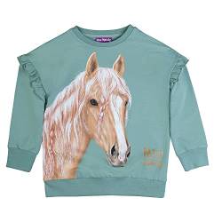 Miss Melody Mädchen Sweatshirt 76047 grün, Größe 116, 6 Jahre von Miss Melody