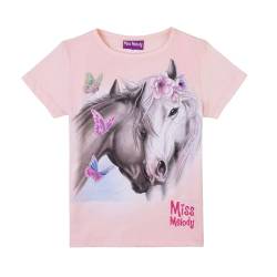 Miss Melody T-Shirt 76004 rosa, Größe 116,6 Jahre von Miss Melody