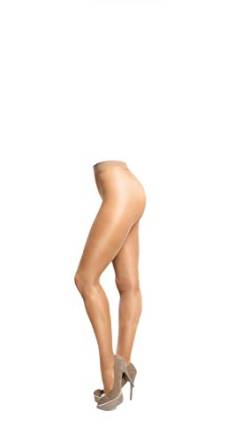 Miss O Damen, Beige, Ouvert Strumpfhose mit offenem Schritt 20den, Small/Medium, 20 DEN, S-M von Miss O