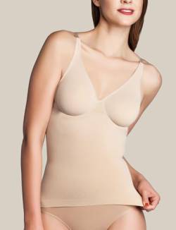 Miss Perfect Shapewear Damen - Unterhemd Bauchweg Hemd Damen Body Shaper Damen Shaping Unterwäsche Damen Top - formend & kühlend Haut Größe XL von Miss Perfect