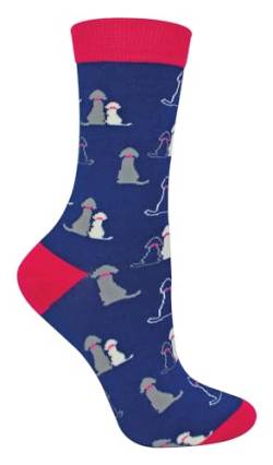 Miss Sparrow - Damen Socken mit Tieremotiv | Lustig Bambus Socken mit Bunt Animal Muster für Erwachsene 37-40 von Miss Sparrow