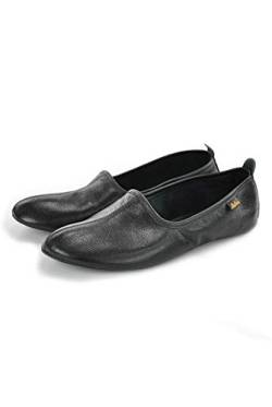 Genuine Halal Leather Shoes for Tawaf and Umrah or Home, Black, Shoe Size: US 5.5 (EU 37) von Miss Tesettür