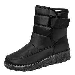 Missdong Winterschuhe Damen Herren Winterstiefel Warm Mit Fell Gefüttert Rutschfest Elegante Winter Unisex von Missdong