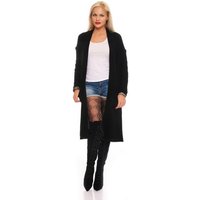 Mississhop Longstrickjacke Damen Lange Strickjacke Cardigan M.3008 von Mississhop