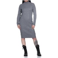 Mississhop Partykleid Strickkleid mit Zopfmuster gestricktes Kleid 360 von Mississhop