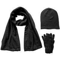 Mississhop Strickmütze Beanie Mütze Slouch / XXL Schal / Handschuhe Wolle von Mississhop