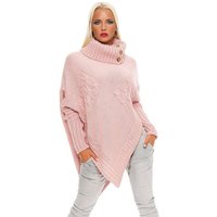 Mississhop Strickponcho Poncho Strick Sweatshirt Pullover Umhang Überwurf M. 3001 von Mississhop