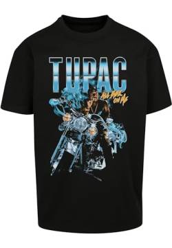 Mister Tee Accessoires Tupac All Eyez On Me Anniversary Oversize Tee L Black von Mister Tee