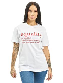 Mister Tee Damen Ladies Equality Definition Tee S White von Mister Tee