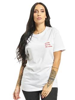 Mister Tee Damen Ladies Missing Summer Tee XS White von Mister Tee