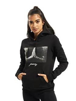 Mister Tee Damen Ladies Pray Hoody L Black von Mister Tee