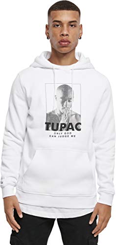 Mister Tee Herren 2Pac Prayer Hoody M White von Mister Tee