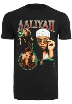 Mister Tee Herren Aaliyah Retro Tee S Black von Mister Tee