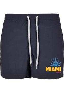 Mister Tee Herren Badehose Miami Beach Swimshorts navy XL von Mister Tee