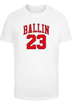 Mister Tee Herren Ballin 23 Tee L White von Mister Tee