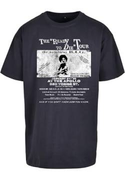 Mister Tee Herren Biggie Tour Tee M Navy von Mister Tee