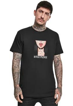 Mister Tee Herren Bitch Please Tee L Black von Mister Tee