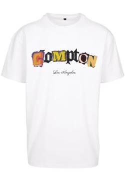 Mister Tee Herren Compton L.A. Oversize Tee 5XL White von Mister Tee