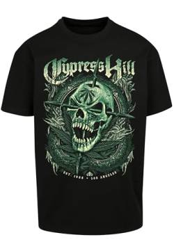 Mister Tee Herren Cypress Hill Skull Face Oversize Tee XXL Black von Mister Tee