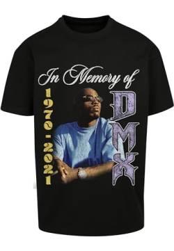 Mister Tee Herren DMX In Memory Off Oversize Tee M Black von Mister Tee