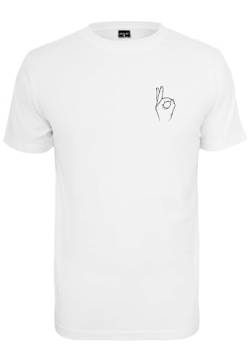 Mister Tee Herren Easy Sign Tee 5XL White von Mister Tee