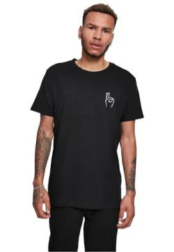 Mister Tee Herren Easy Sign Tee L Black von Mister Tee