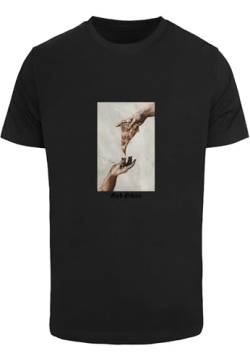 Mister Tee Herren God Given Pizza Tee 4XL Black von Mister Tee