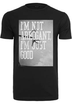 Mister Tee Herren I'm Not Arrogant I'm Just Good Tee S Black von Mister Tee