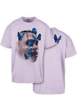 Mister Tee Herren Le Papillon Oversize Tee XL Lilac von Mister Tee