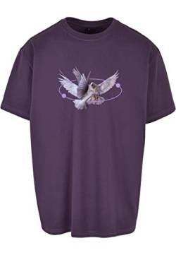 Mister Tee Herren MT1977-Vive la Liberte Oversize Tee T-Shirt, purplenight, 4XL von Mister Tee