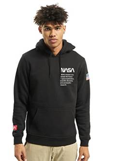 Mister Tee Herren NASA Definition Hoody L Black von Mister Tee